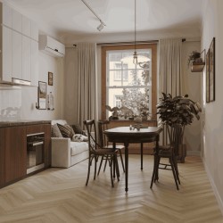 Ламинат Norland Herringbone Elegant 10 Дуб Иония LF306-33 венгерская елка 600×100×10