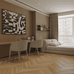 Ламинат Norland Herringbone Elegant 10 Дуб Босна LF306-39 венгерская елка 600×100×10