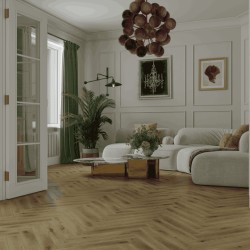 Ламинат Norland Herringbone Elegant 10 Дуб Элла LF306-41 венгерская елка 600×100×10
