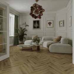 Ламинат Norland Herringbone Elegant 10 Дуб Элла LF306-41 венгерская елка 600×100×10