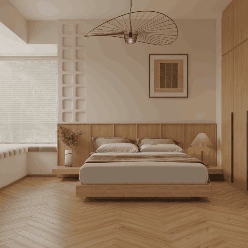 Ламинат Norland Herringbone Elegant Strong Дуб Альба LF304-31 венгерская елка 600×100×12