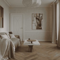 Ламинат Norland Herringbone Elegant Strong Дуб Велла LF304-37 венгерская елка 600×100×12