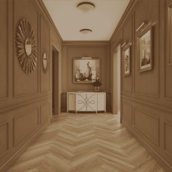 Ламинат Norland Herringbone Elegant Strong Дуб Тинос LF304-38 венгерская елка 600×100×12