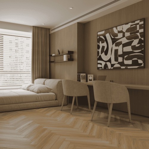 Ламинат Norland Herringbone Elegant Strong Дуб Босна LF304-39 венгерская елка 600×100×12