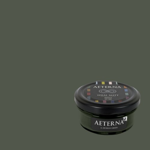 Краска Aeterna цвет Russian Green 12 Ideal Matt 0,065 л