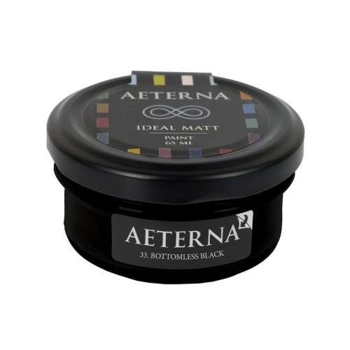 Краска Aeterna цвет Bottomless Black 33 Ideal Matt 0,065 л