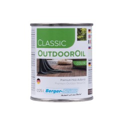 Масло для дерева Berger-Seidle Classic OutdoorOil Color цвет Lemon / Zitronengelb полуматовое 0,125 л