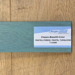 Масло для пола Berger-Seidle Classic BaseOil Color цвет Pastel Turquoise / Pastellturkis полуматовое 0,125 л