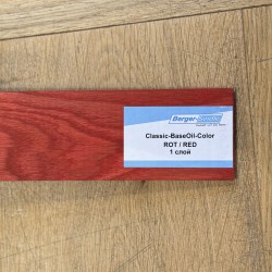 Масло для пола Berger-Seidle Classic BaseOil Color цвет Red / Rot полуматовое 0,125 л
