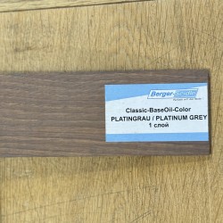 Масло для пола Berger-Seidle Classic BaseOil Color цвет Platinum Grey / Platingrau полуматовое 0,125 л