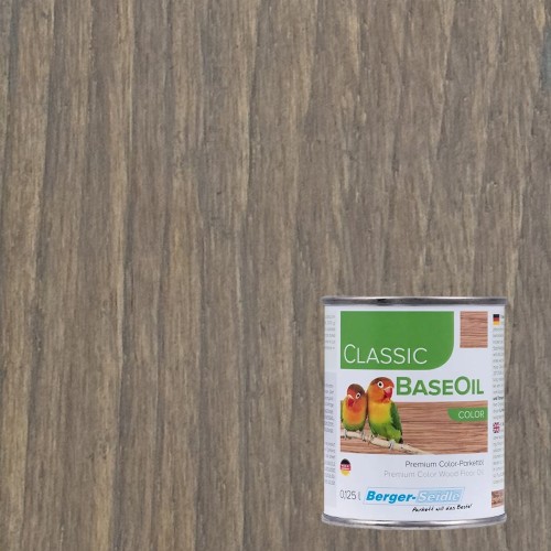 Масло для пола Berger-Seidle Classic BaseOil Color цвет Platinum Grey / Platingrau полуматовое 0,125 л