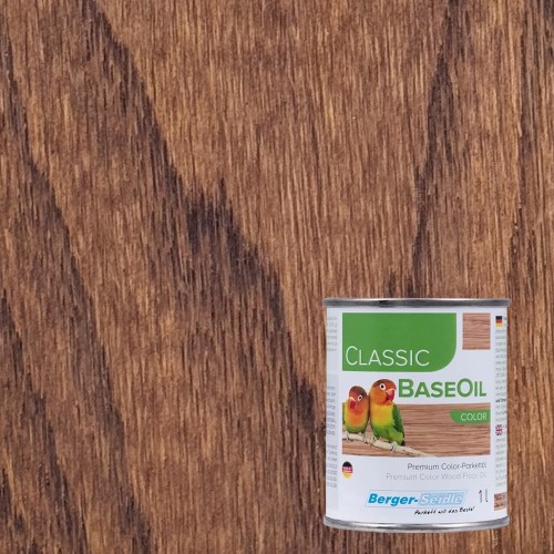 Масло для пола Berger-Seidle Classic BaseOil Color цвет Teak полуматовое 1 л