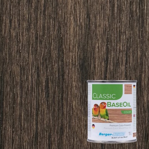 Масло для пола Berger-Seidle Classic BaseOil Color цвет Ebony / Ebenholz полуматовое 1 л