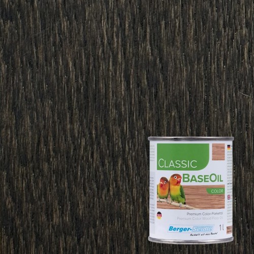 Масло для пола Berger-Seidle Classic BaseOil Color цвет Black / Schwarz полуматовое 1 л