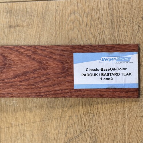 Масло для пола Berger-Seidle Classic BaseOil Color 2K цвет Bastard Teak / Padouk полуматовое 1,1 л