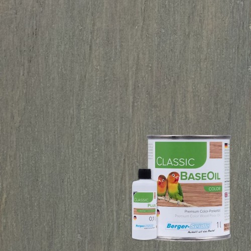 Масло для пола Berger-Seidle Classic BaseOil Color 2K цвет Reed Green / Schilfgrun полуматовое 1,1 л
