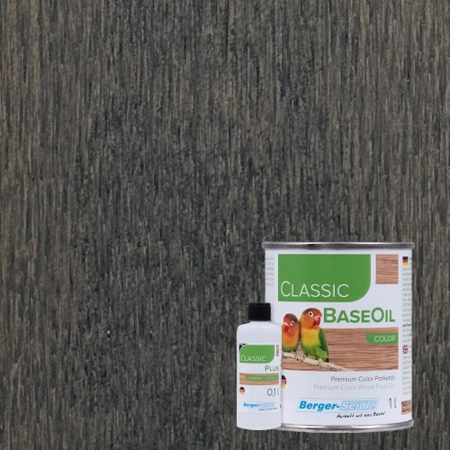 Масло для пола Berger-Seidle Classic BaseOil Color 2K цвет Basalt Grey / Basaltgrau полуматовое 1,1 л