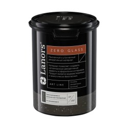 Воск для декоративной штукатурки Lanors Zero Glass матовый бесцветный 0,8 кг