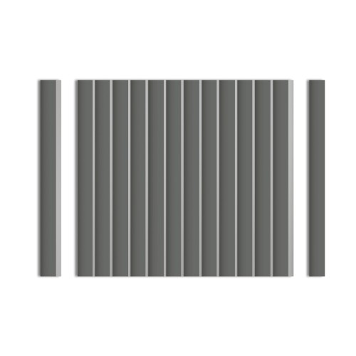 Финишный молдинг Hiwood LF140B GR17 2700×26×12