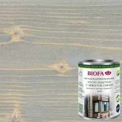 Масло для фасадов Biofa 2043S цвет 4353 Сияние Океана шелковисто-матовое 0,4 л