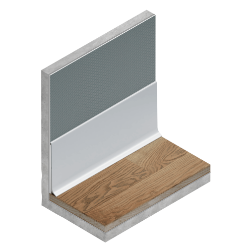 Плинтус алюминиевый Neexy Серебро Матовое AKBD40-MS 2500×40×10
