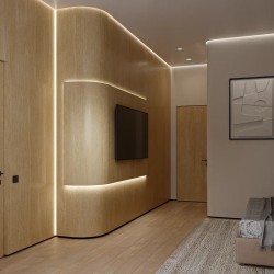 Профиль алюминиевый теневой с подсветкой Laconistiq Multilevel Dual Без покрытия 30-100-300 3000×46,7×31