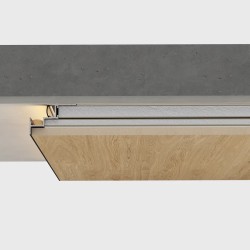 Профиль алюминиевый теневой с подсветкой Laconistiq Multilevel Dual Без покрытия 30-100-300 3000×46,7×31