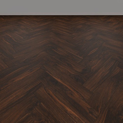 Кварцвиниловая плитка Vinilam клеевая Vinilpol Herringbone Glue Паркет Да Винчи 9977 венгерская елка 609×152,4×2,5