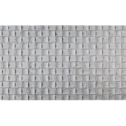 Гибкий камень Alpine Walls Гибкая керамика Tessera Bianca MTR-002PW 1200×590×7
