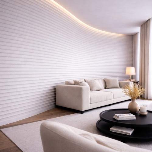 Гибкий камень Alpine Walls Гибкая керамика Onda MTR-004PW 1200×600×9