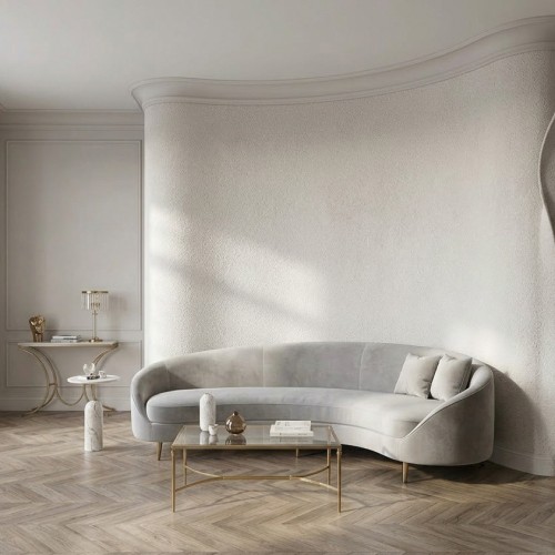 Гибкий камень Alpine Walls Гибкая керамика Ciottoli MTR-005PW 1200×600×5