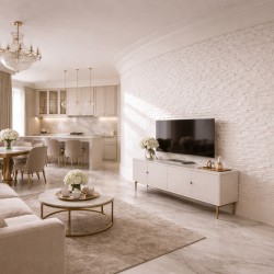 Гибкий камень Alpine Walls Гибкая керамика Pioggia MTR-006PW 1200×600×7