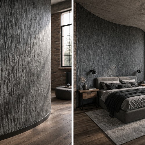 Гибкий камень Alpine Walls Гибкая керамика Varsavia MTR-011PW 1180×540×7