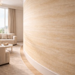 Гибкий камень Alpine Walls Гибкая керамика Travertino Crema MTR-013PW 1200×600×4