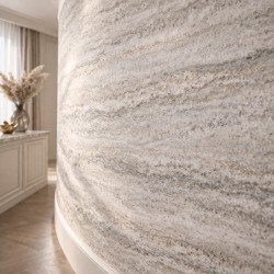 Гибкий камень Alpine Walls Гибкая керамика Travertino Classico MTR-014PW 1200×600×4