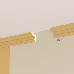 Потолочный плинтус под покраску Artiva RT017 2000×20×35