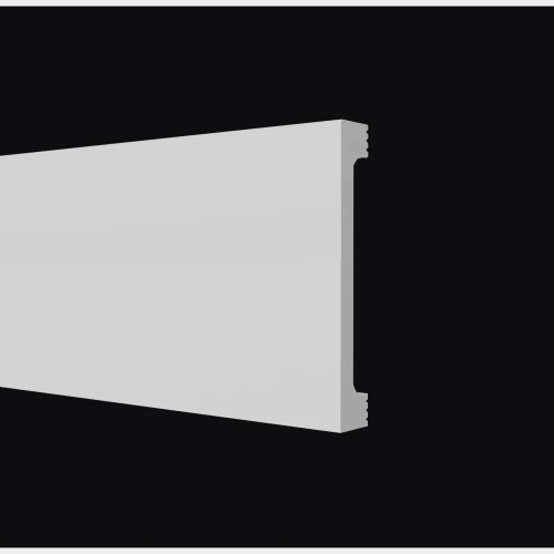 Плинтус под покраску Decor-Dizayn Грани DD708/N 2400×80×13