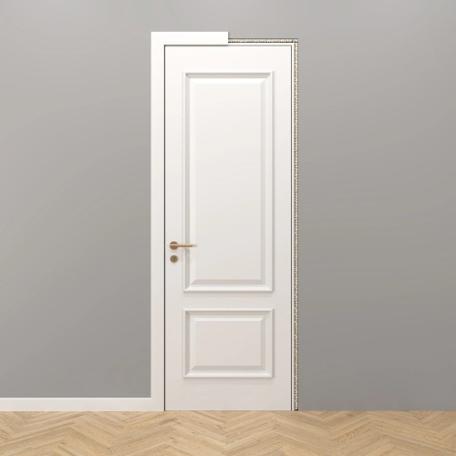 Плинтус под покраску Decor-Dizayn Грани DD736/N 2400×80×10