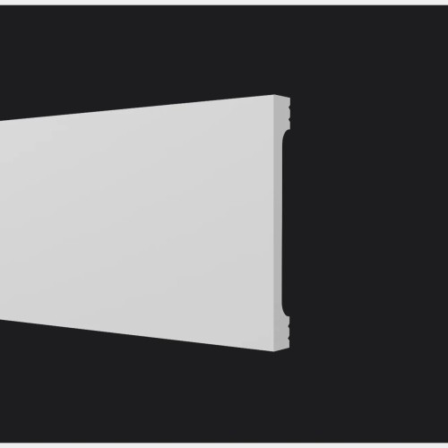 Плинтус под покраску Decor-Dizayn Грани DD738/N 2400×80×10