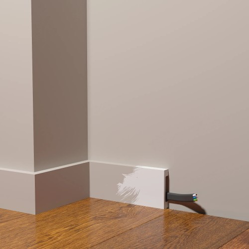 Плинтус под покраску Decor-Dizayn Грани DD718 2000×60×13