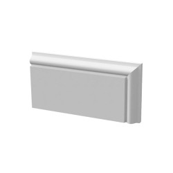 Заглушка для плинтуса под покраску Decor-Dizayn DD005/U3 правая 79 мм