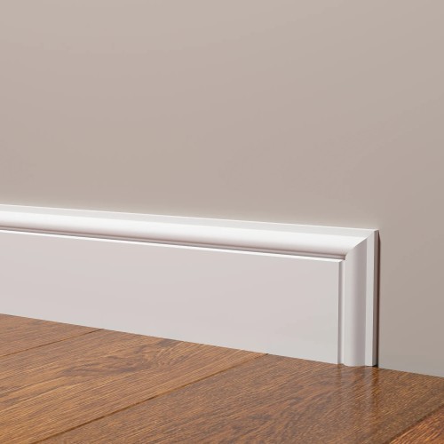 Заглушка для плинтуса под покраску Decor-Dizayn DD005/U4 левая 79 мм