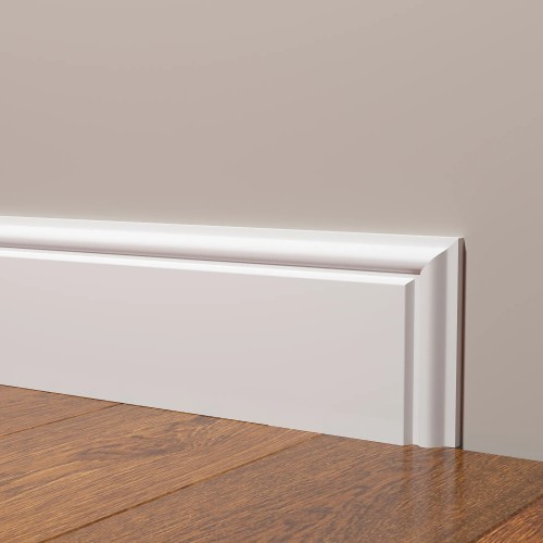 Заглушка для плинтуса под покраску Decor-Dizayn DD701/U4 левая 100 мм