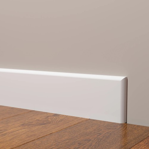 Заглушка для плинтуса под покраску Decor-Dizayn DD706/U3 правая 80 мм