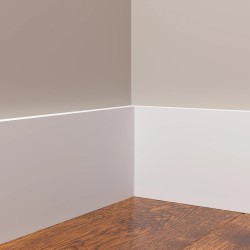 Угол внутренний для плинтуса под покраску Decor-Dizayn DD709/U1 100 мм