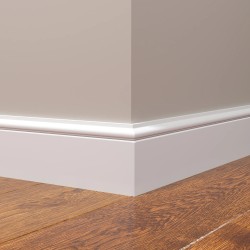 Угол внешний для плинтуса под покраску Decor-Dizayn DD005/U2 79 мм