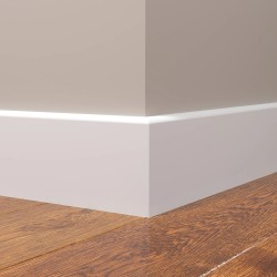 Угол внешний для плинтуса под покраску Decor-Dizayn DD707/U2 100 мм