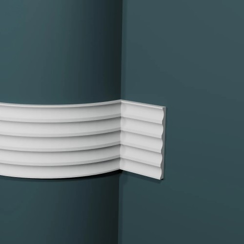 Cтеновая панель под покраску Decor-Dizayn DD902-E гибкая 2000×130×10