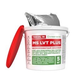Клей для винилового пола Tricol 1K MS LVT Plus MS-полимерный 15 кг