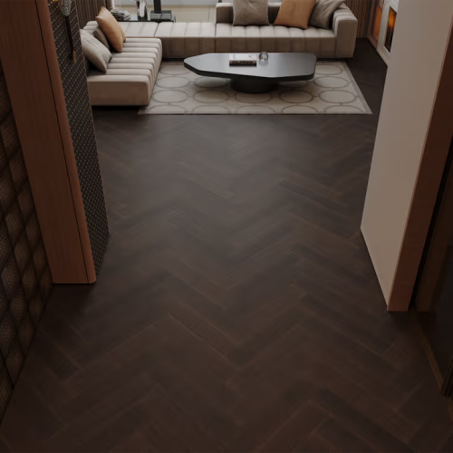 Композитная паркетная доска Alpine Floor Приоритет Паркет Дуб Безупречный ECO 30-1 венгерская елка 600×125×5,5